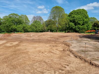 New 16th green